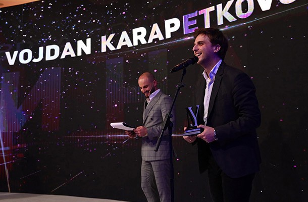 Vojdan Karapetkovski, Kara5's CEO received the award Man of the Year 2021.